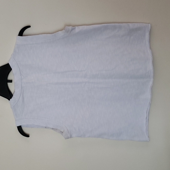 Jake and rae muscle tank top, crop, light blue, size medium 80s athleisure style - Picture 6 of 6